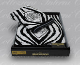 COMPLETO ASCIUGAMANI 2PZ FREEDOM NERO ROBERTO CAVALLI