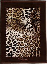 COMPLETO ASCIUGAMANI 2PZ BRAVO MARRONE ROBERTO CAVALLI