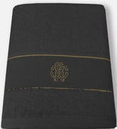 COMPLETO ASCIUGAMANI 2PZ GOLD NEW NERO ROBERTO CAVALLI