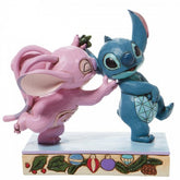 ANGEL AND STITCH MISTLETOE ENESCO