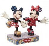 MICKEY AND MINNIE ROLLER SKATING ENESCO