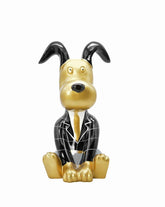 SCULTURA SITTING SNOOPY AMBIENTI GLAMOUR