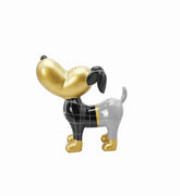 SCULTURA GOLDEN SNOOPY AMBIENTI GLAMOUR