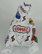 SCULTURA BEAR WHITE PAT ED NUMERATA 2/200 JULIARTE