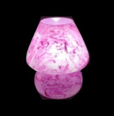 LAMPADA DA TAVOLO IN VETRO DIPINTA ANTARES INDIAWORLD