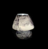 LAMPADA DA TAVOLO IN VETRO DIPINTA STARDUST INDIAWORLD