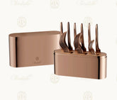 SET 24 PZ. CONCORDE CASE COPPER CHRISTOFLE