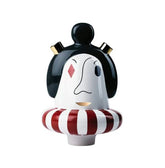 VASO SCULTURA PORCELLANA TAKUYA ORO 24KT BOSA