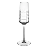 SET 6PZ. FLUTE CHAMPAGNE GRAPHIK CHRISTOFLE