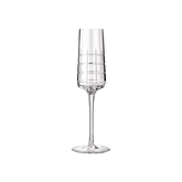 SET 6PZ. FLUTE CHAMPAGNE GRAPHIK CHRISTOFLE