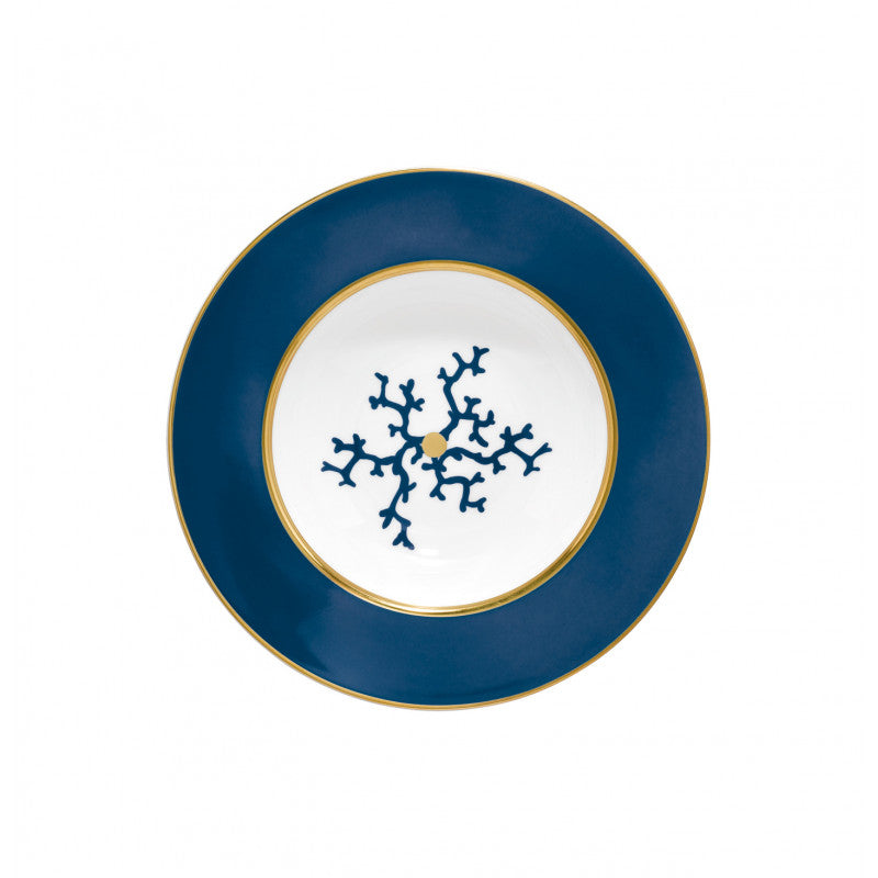 SET PIATTI 6PZ 21 CM FONDO RIM CRISTOBAL BLU RAYNAUD