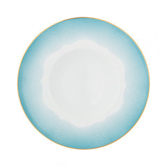 SET PIATTI 6PZ 27 CM FONDO RIM AURA AZUR MACAO RAYNAUD