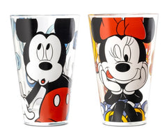 SET 2 BICCHIERI MICKEY E MINNIE EGAN