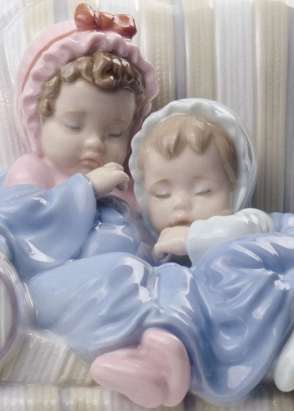 SCULTURA I MIEI DUE PICCOLI TESORI LLADRO'