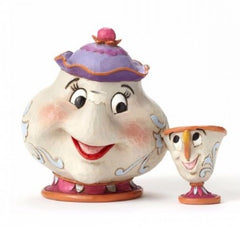 SCULTURA MRS POTTS AND CHIP ENESCO