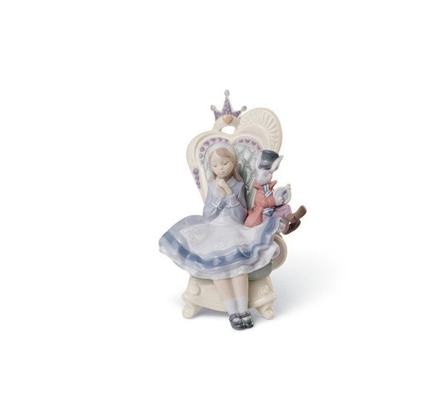 SCULTURA ALICE NELLE PAESE DELLE MERAVIGLIE LLADRO'