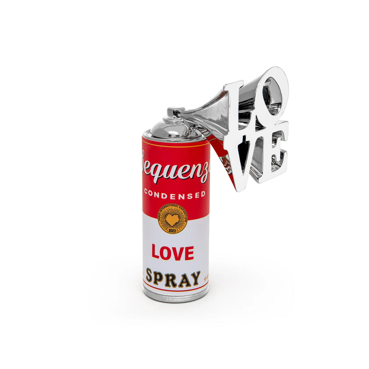 SCULTURA LOVESPRAY ORO
