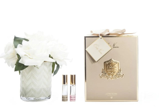 ROSA PROF 12PZ  ROSE VASO SPINA DI PESCE COTE NOIRE