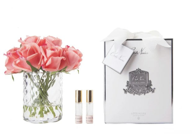 ROSA PROF 12PZ  ROSE VASO SPINA DI PESCE COTE NOIRE