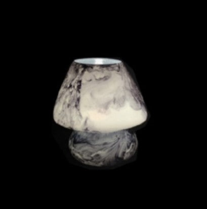LAMPADA DA TAVOLO IN VETRO DIPINTA STARDUST INDIAWORLD