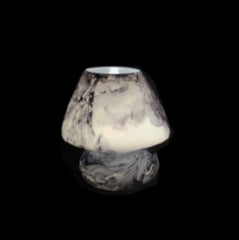 LAMPADA DA TAVOLO IN VETRO DIPINTA STARDUST INDIAWORLD