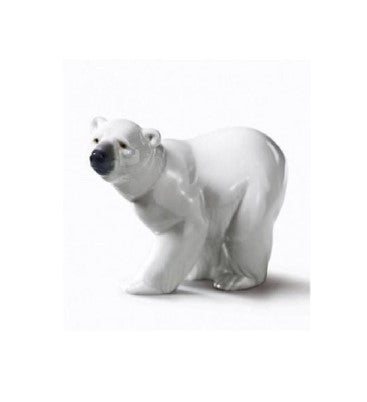 SCULTURA ORSO BIANCO LLADRO'