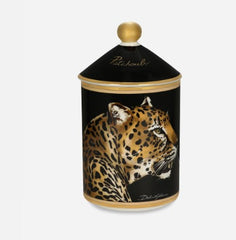 CANDELA PORCELLANA LEOPARDI NERO PATCHOULI DOLCE & GABBANA