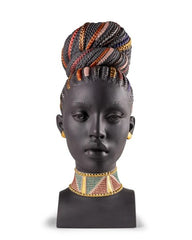 SCULTURA COLORI AFRICANI LLADRO'